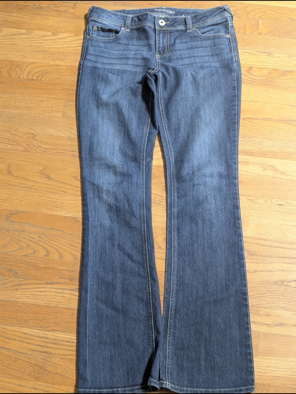 Maurices Dark Blue Flare Jeans